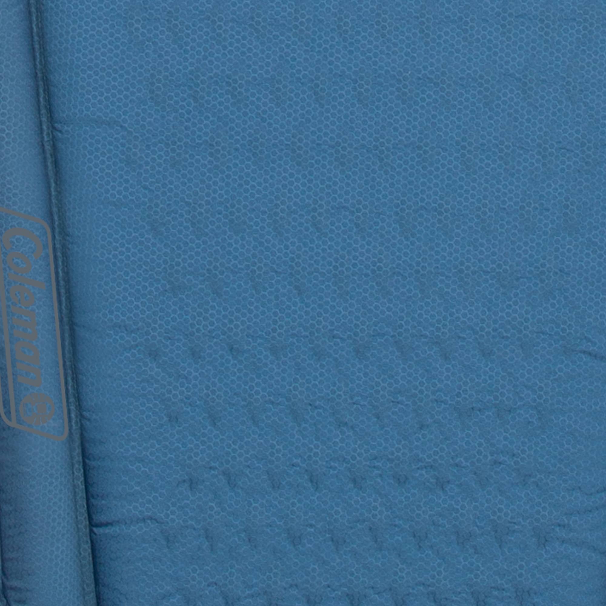 Alt View 4. Coleman - Coleman Silverton Easy Self-Inflating Sleeping Pad with Pillow and Side Bumpers - Blue.