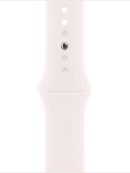 Apple - AWBS-42MM (S/M) Watch Band - Sport - Light Blush