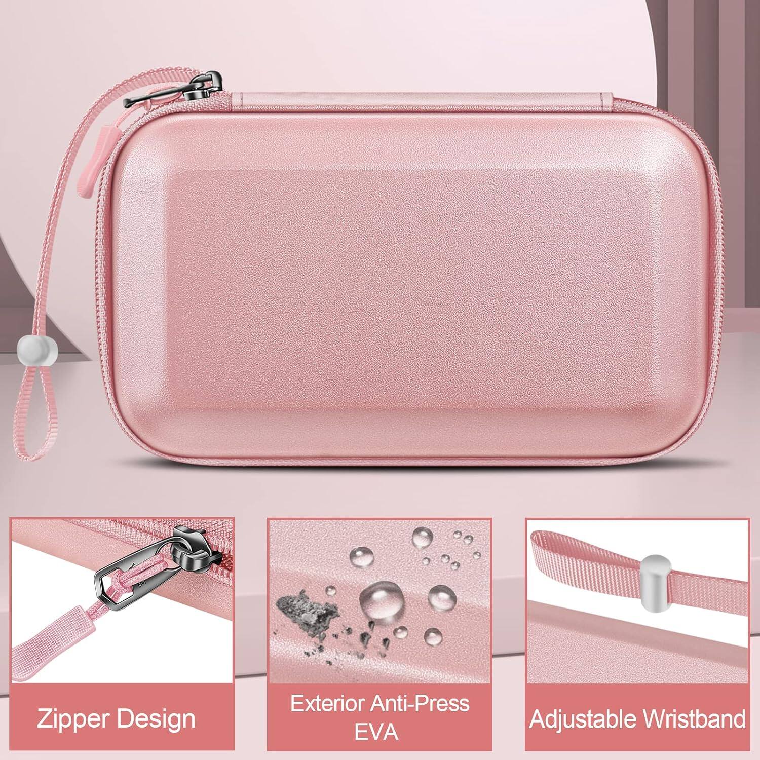 Zipper Design  
Exterior Anti-Press Adjustable Wristband EVA