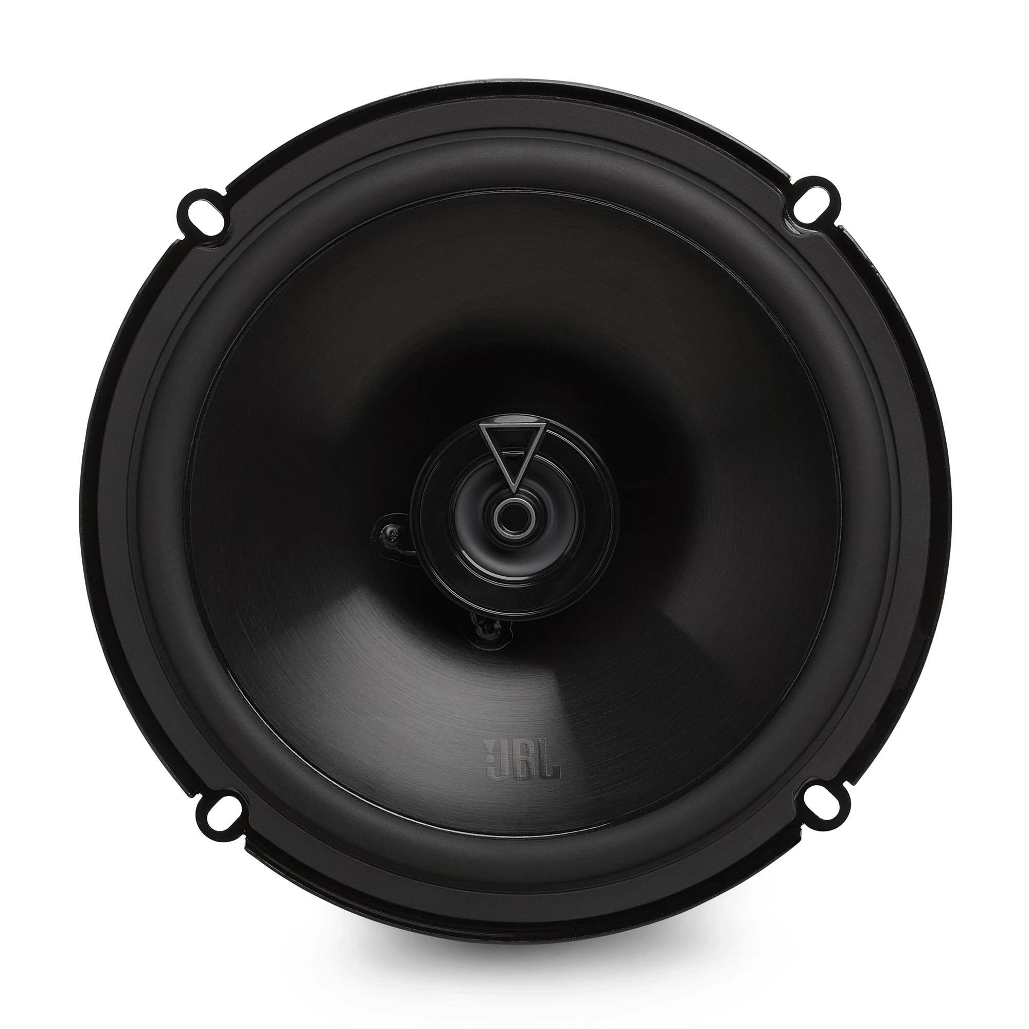 Alt View 1. JBL - JBL CLUB64FSL 6-1/2” Two-way car audio speaker Shallow Mount / No Grill - Black.