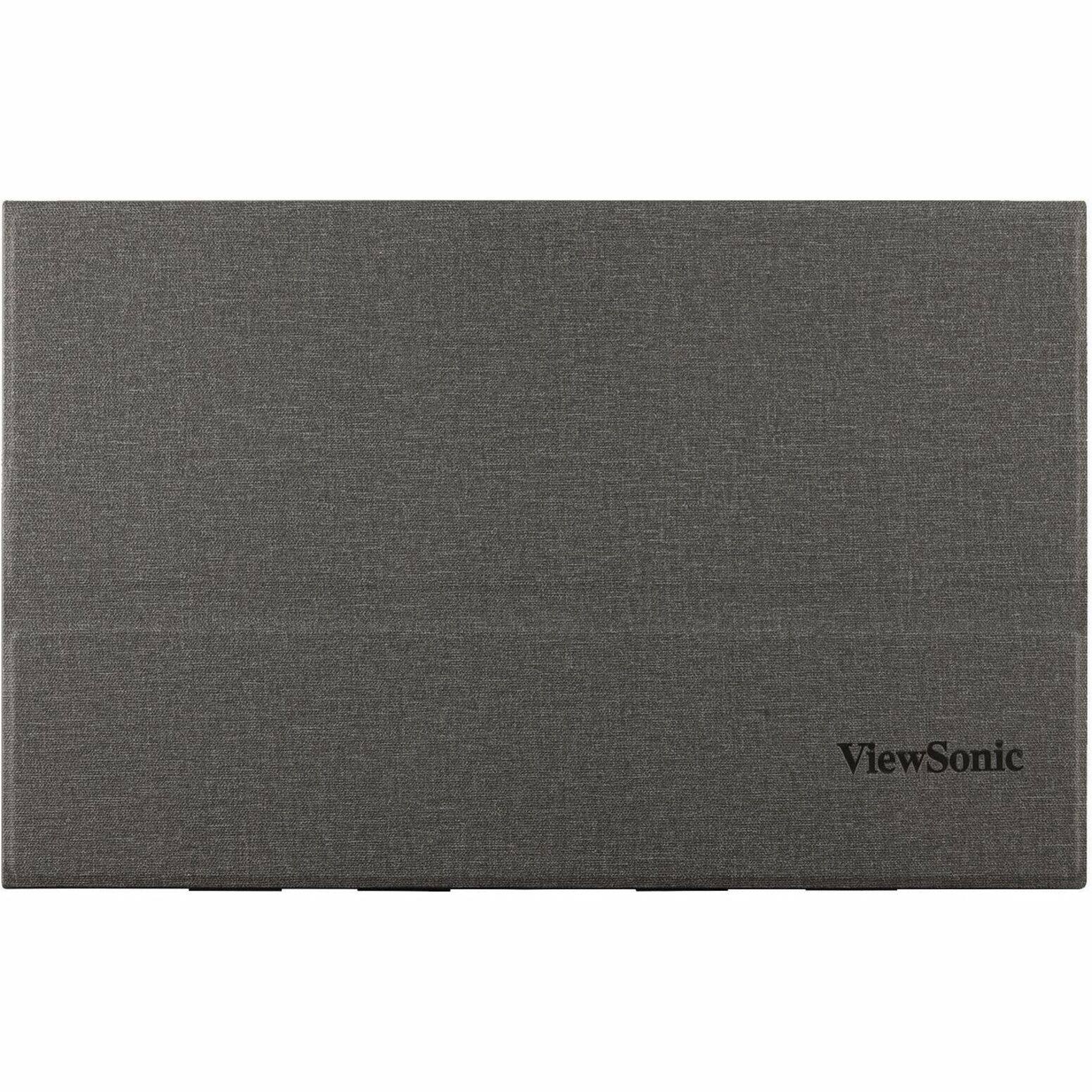 Alt View 18. ViewSonic - VX1655-4K 15.6" IPS LED UHD Portable Monitor (USB-C, Mini HDMI) - Black.