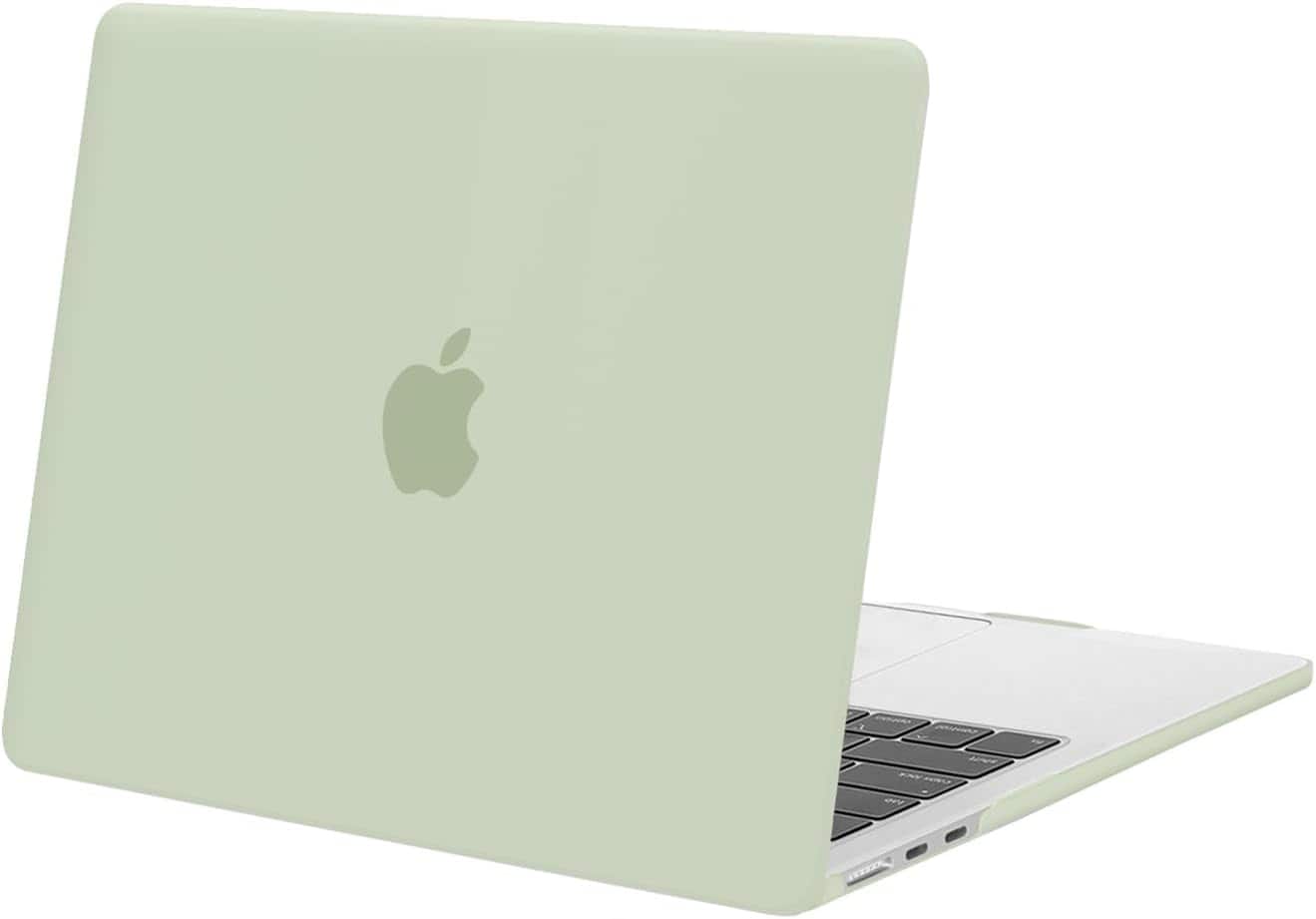 Front. mosiso - Laptop Case for MacBook Air 13 inch Case M5 A3449 M4 A3240 M3 A3113 M2 A2681 2022-2026 - Sage Green.