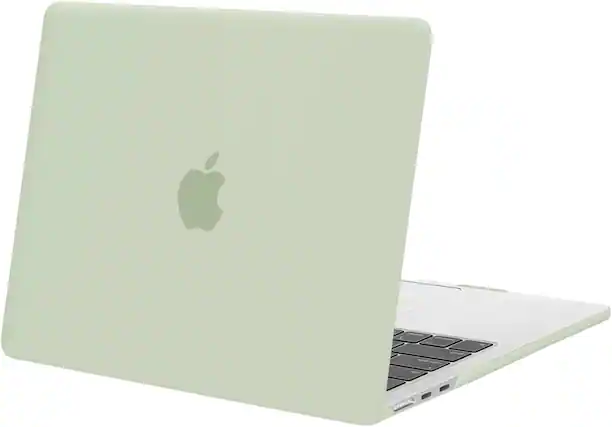 Front. mosiso - Laptop Case for MacBook Air 13 inch Case M5 A3449 M4 A3240 M3 A3113 M2 A2681 2022-2026 - Sage Green.