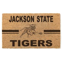 Jardine - Jackson State Tigers 18" x 30" Team Logo Doormat - Brown