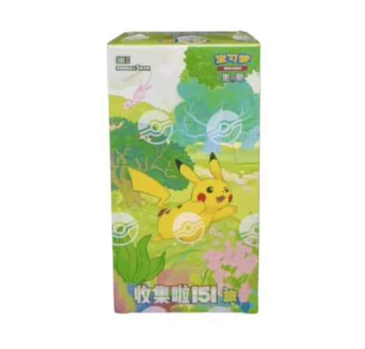 Pokémon - Pokemon Chinese 151 Slim Booster Box [Simplified Chinese]