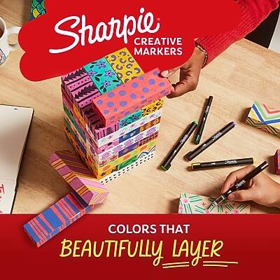 Sharpie Creative Markers  
Colors that beautifully layer