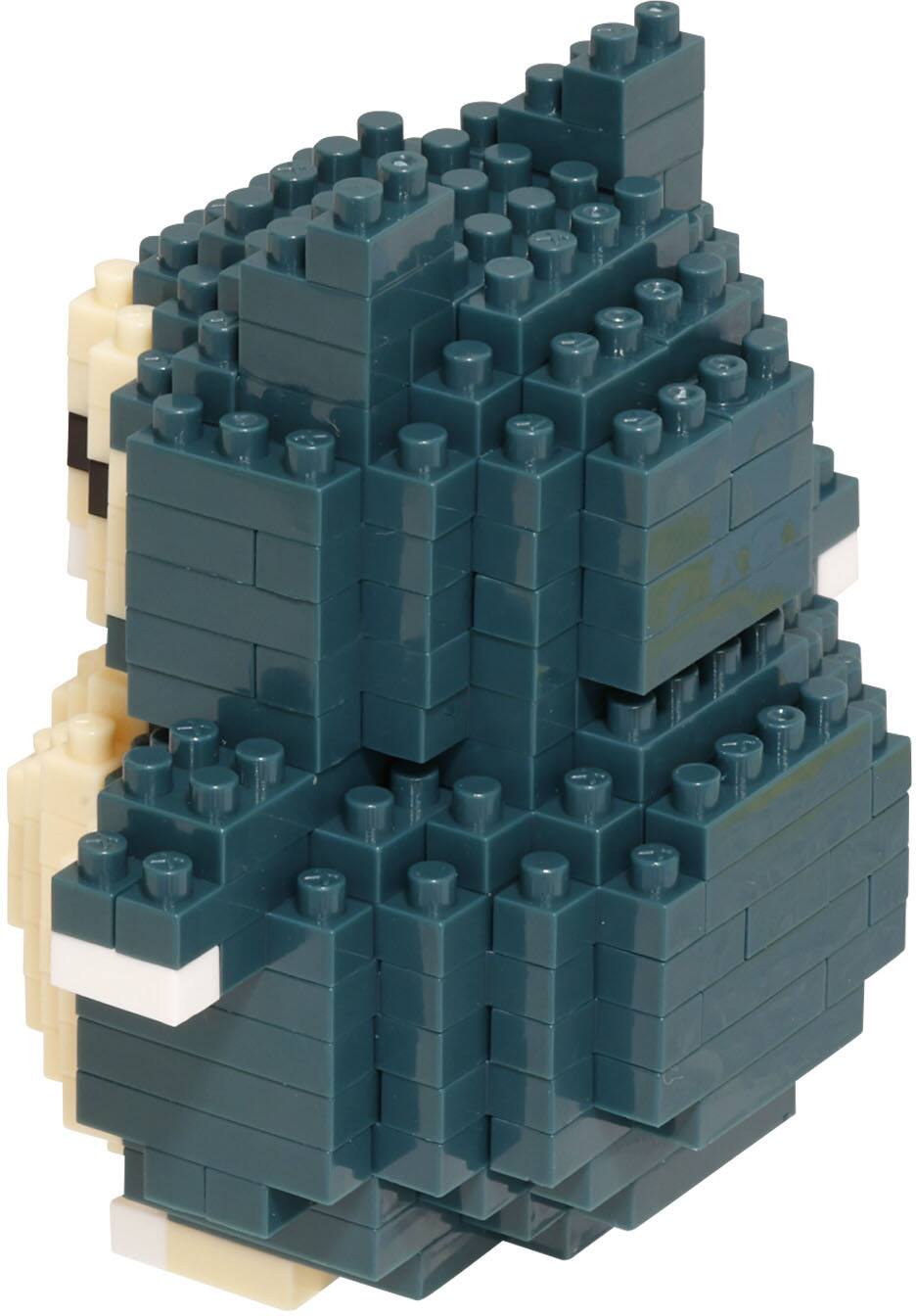 Alt View 2. Bandai - Snorlax - Pokémon - Nanoblock Pokémon Series 2.5" Figure.