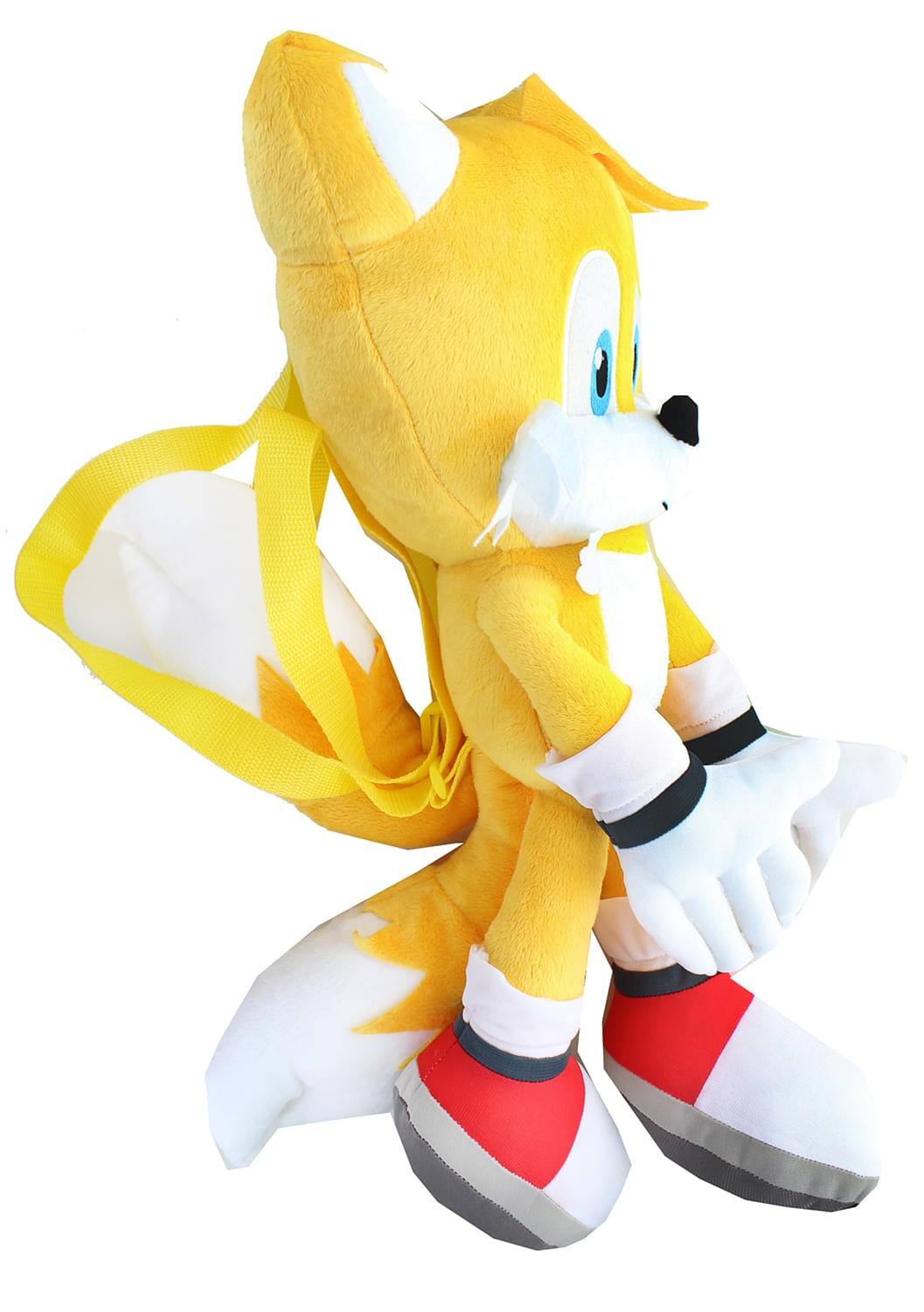 Alt View 1. Accessory Innovations Company - Sonic the Hedgehog Tails 17 Inch Plush Backpack - Yellow.