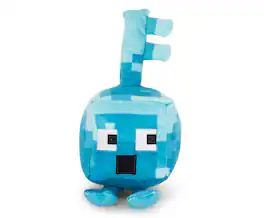 Minecraft - Dungeons Happy Explorer Series Diamond Key Golem Plush Toy | 7 Inches - Blue