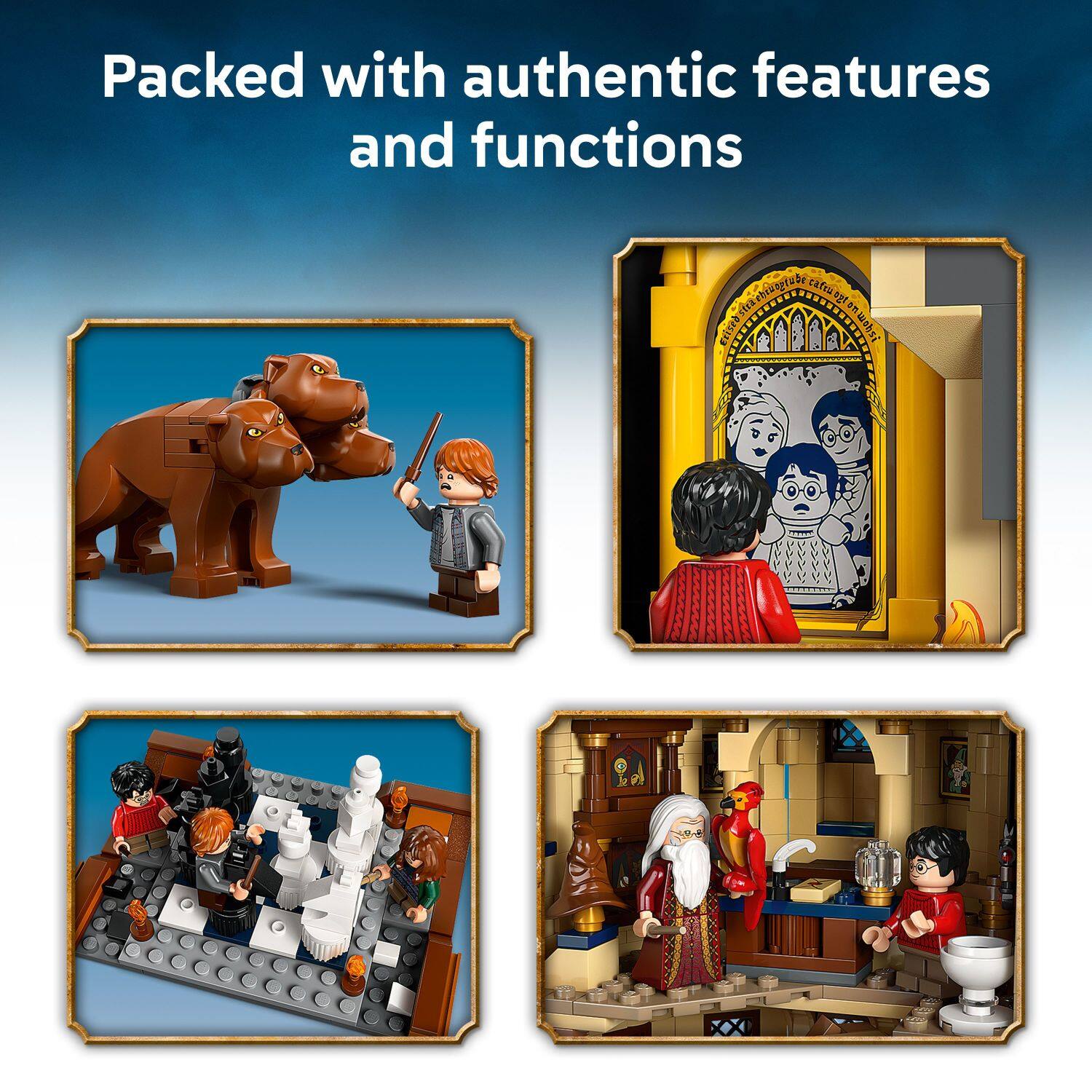 Packed with authentic features and functions.