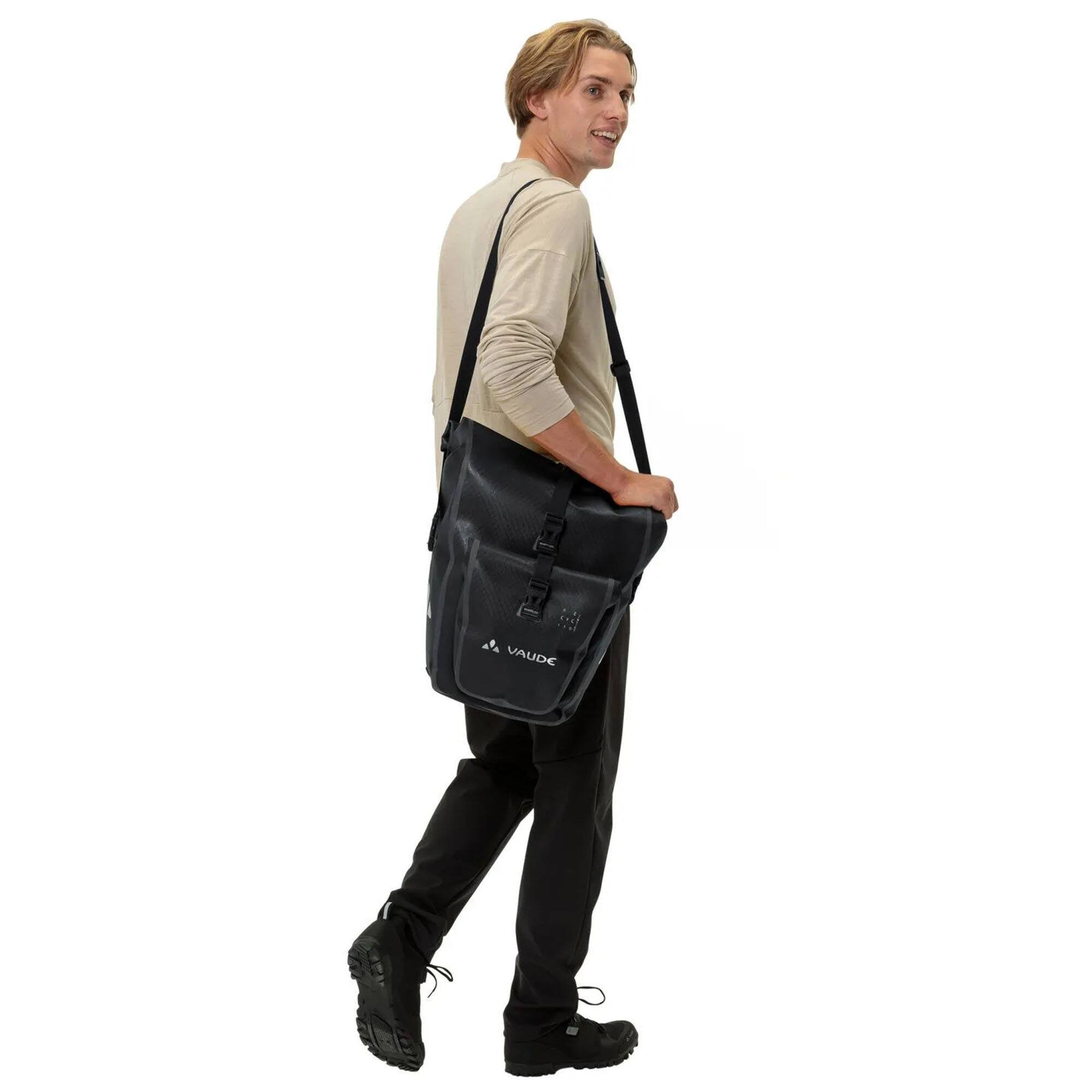 Alt View 6. VAUDE - Vaude Aqua Back Plus Single Bike Bag - Black - Black.