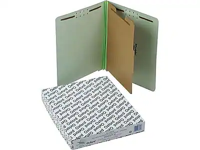 Pendaflex End Tab Classification Folders, Letter Size, 1 Partition ...