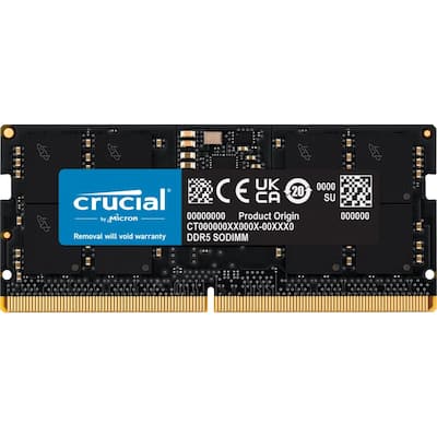 Crucial Micron 16GB DDR5 SDRAM Memory Module For Notebook 16 GB (1 Crucial Micron 16GB DDR5 SDRAM Memory Module For Notebook 16 GB (1