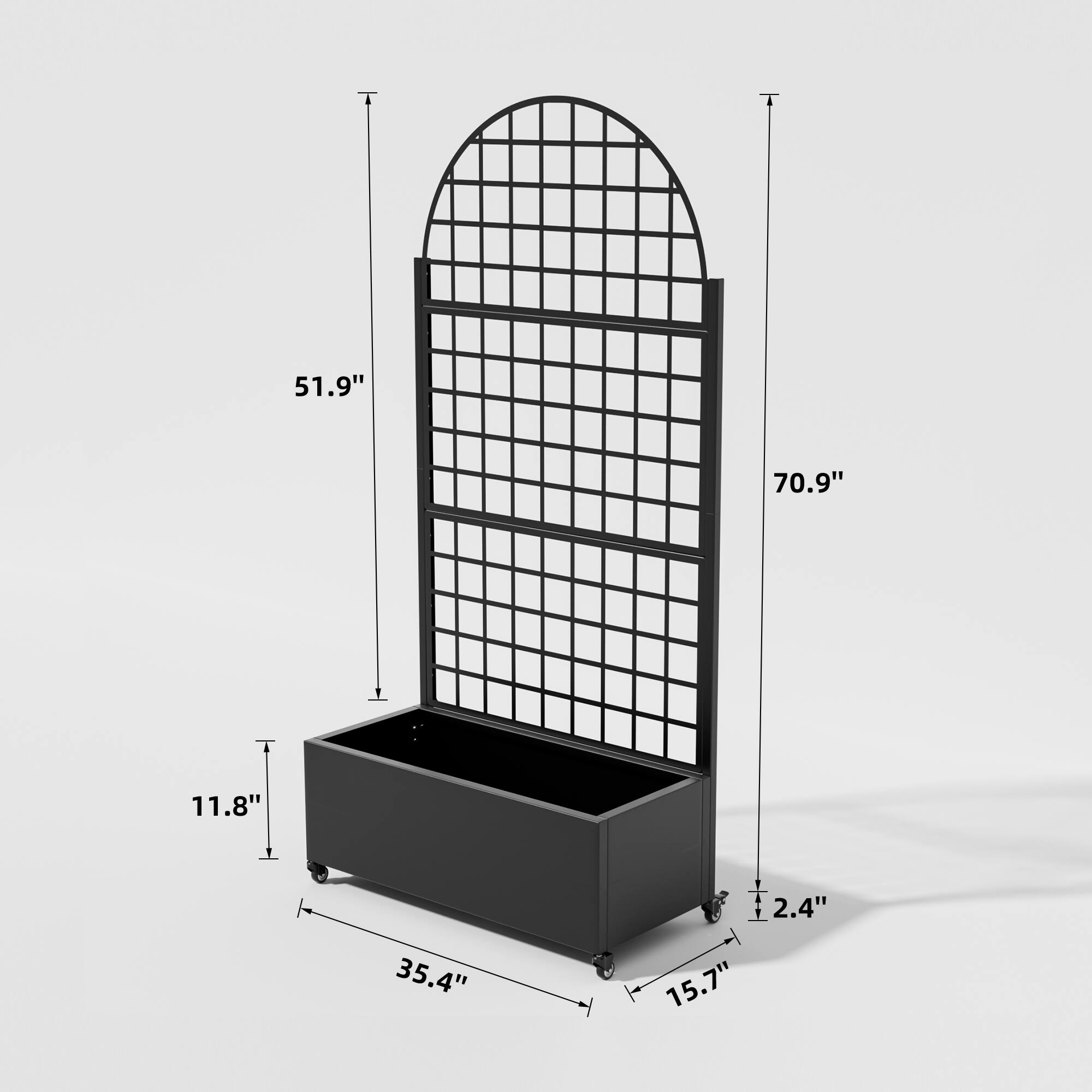 51.9"  
70.9"  
11.8"  
35.4"  
2.4"  
15.7"