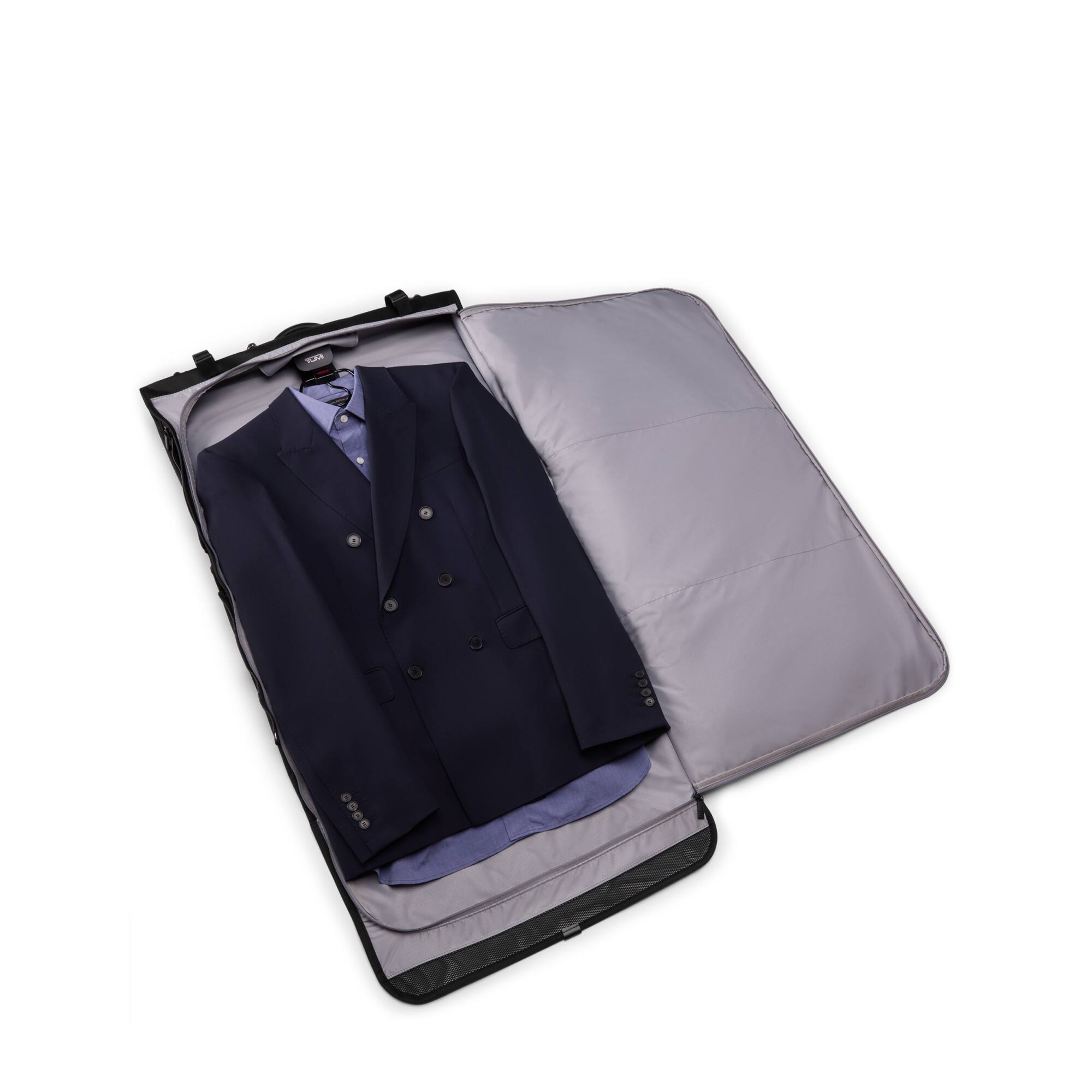 Back. TUMI - Alpha Tri-Fold Garment Bag - Black.