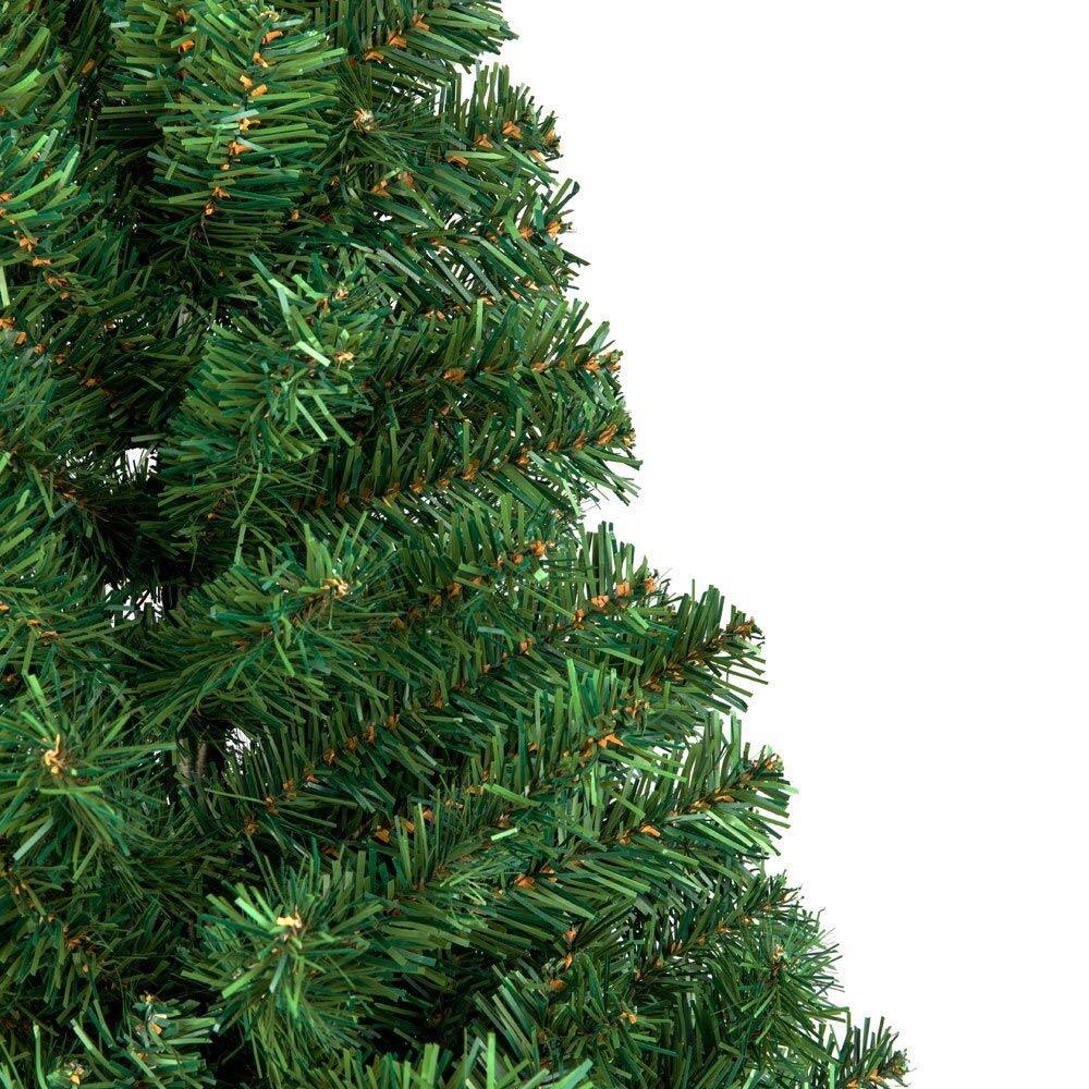 Alt View 5. Winado - 7 FT PVC Christmas Tree Artificial Premium Hinged Spruce Full Tree 1334 Branch for Holiday Decoration - Green.