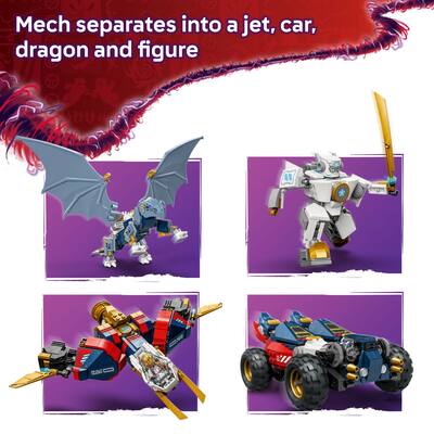 LEGO 71834 Zane's Ultra Combiner Mech review | Brickset