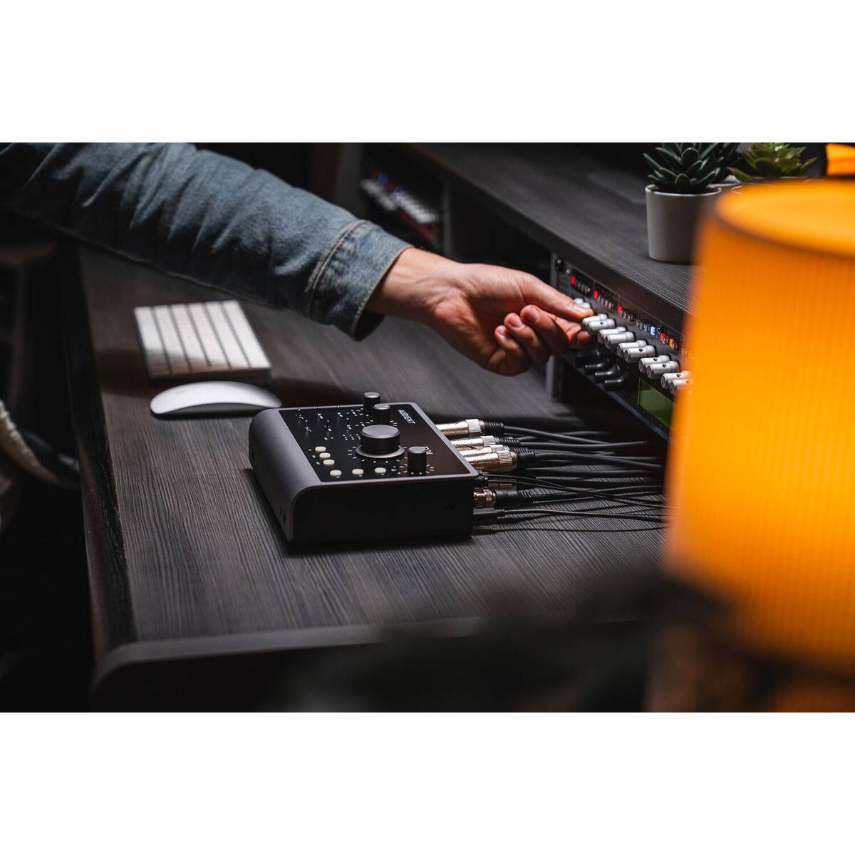 Alt View 7. Audient - Audient iD24 10x14 Desktop USB-C Audio Interface.
