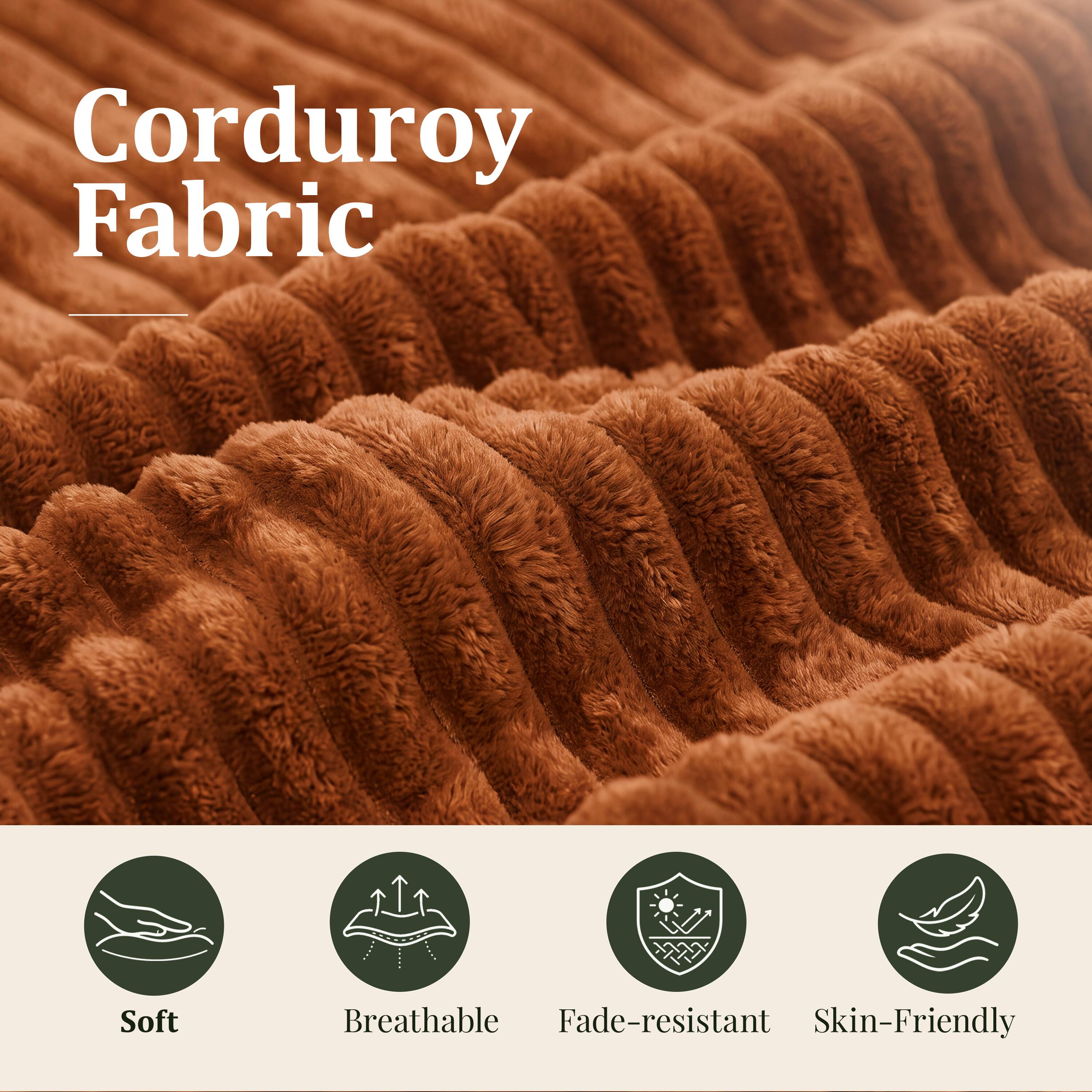 Corduroy Fabric

- Soft
- Breathable
- Fade-resistant
- Skin-Friendly