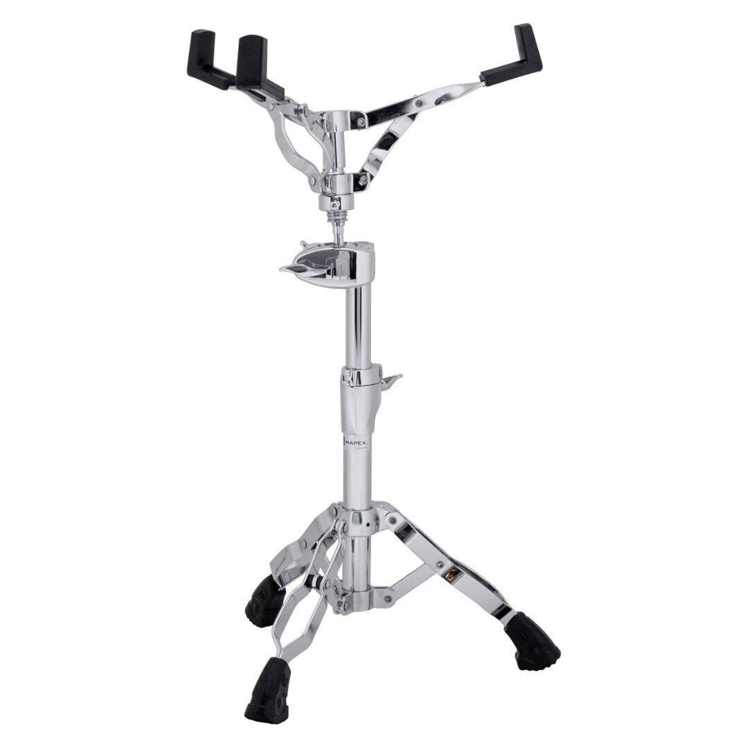 Back. Mapex - Mapex Armory 5-Piece Hardware Pack with Double Pedal - Chrome Plated (HP8005-DP).