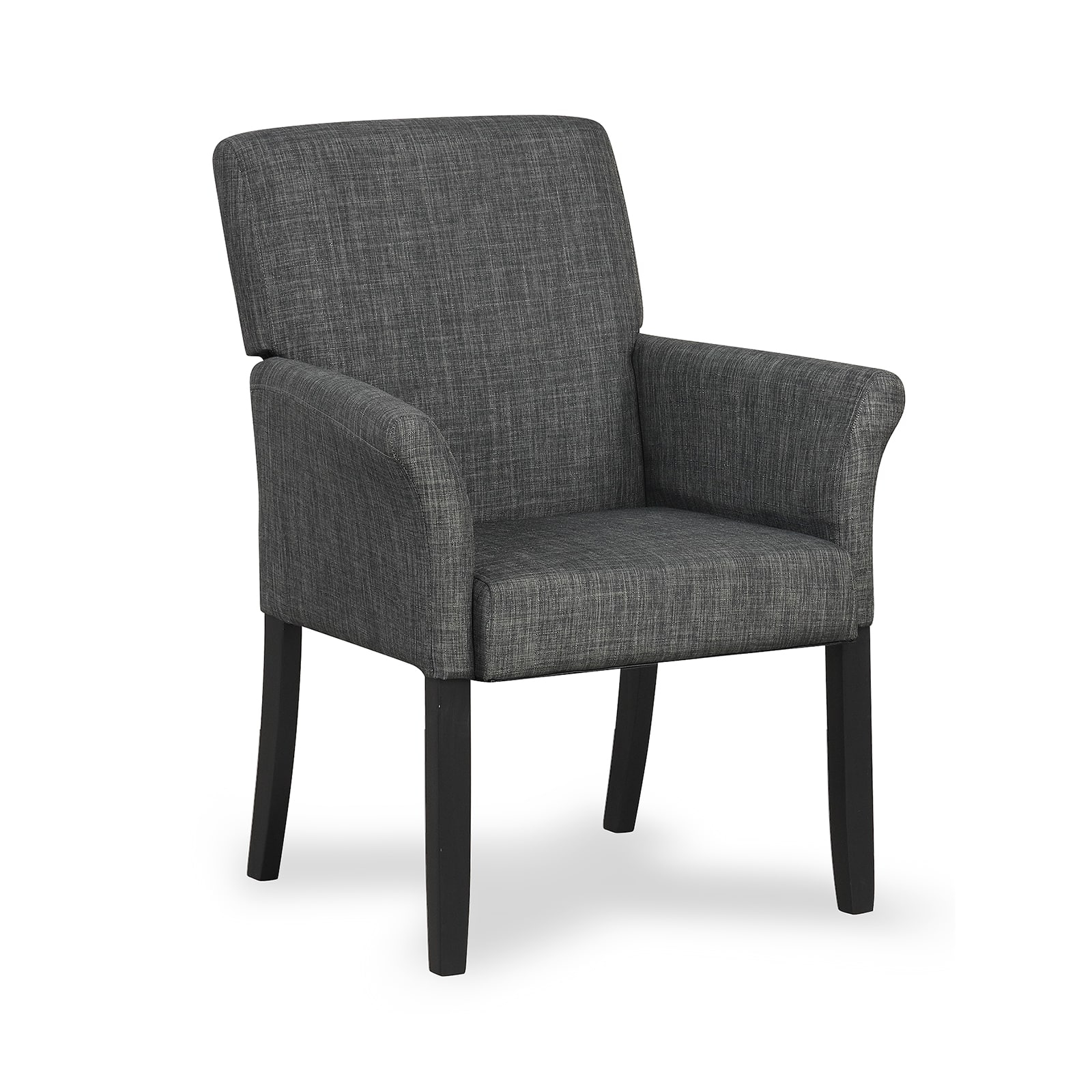 WELLFOR - Executive Guest Armchair for Reception and Waiting Rooms - Gray