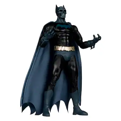 Front. McFarlane Toys - McFarlane Toys-DC Multiverse Black Mask as Batman (Beneath The Mask) 7in Action Figure - Multicolor.