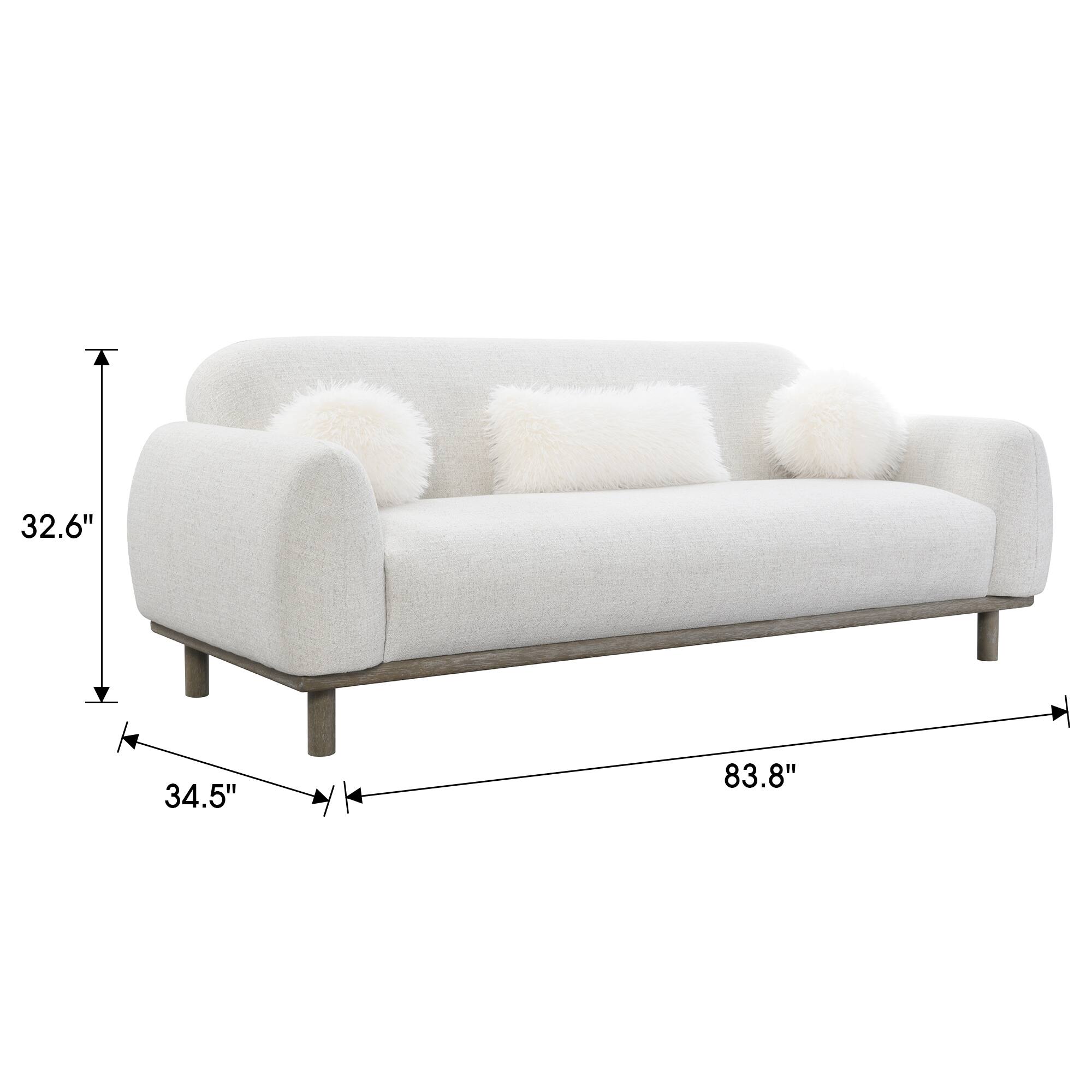 32.6"  
34.5"  
83.8"