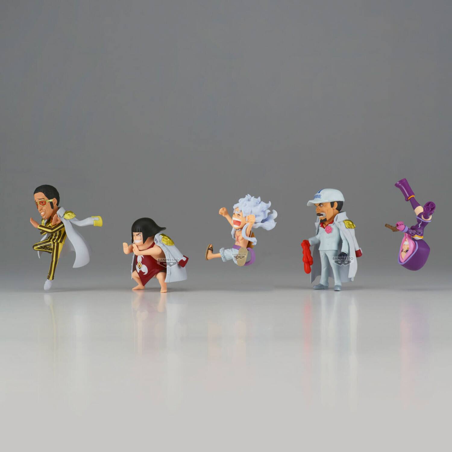 Alt View 4. Bandai - Banpresto - One Piece - World Collectable - Egghead 6 (Box/12) Figure Display   - COLLECTIBLES - Multicolor.