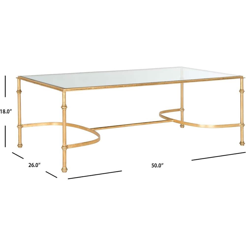 Safavieh - Home Collection Lucille Coffee Table - Gold