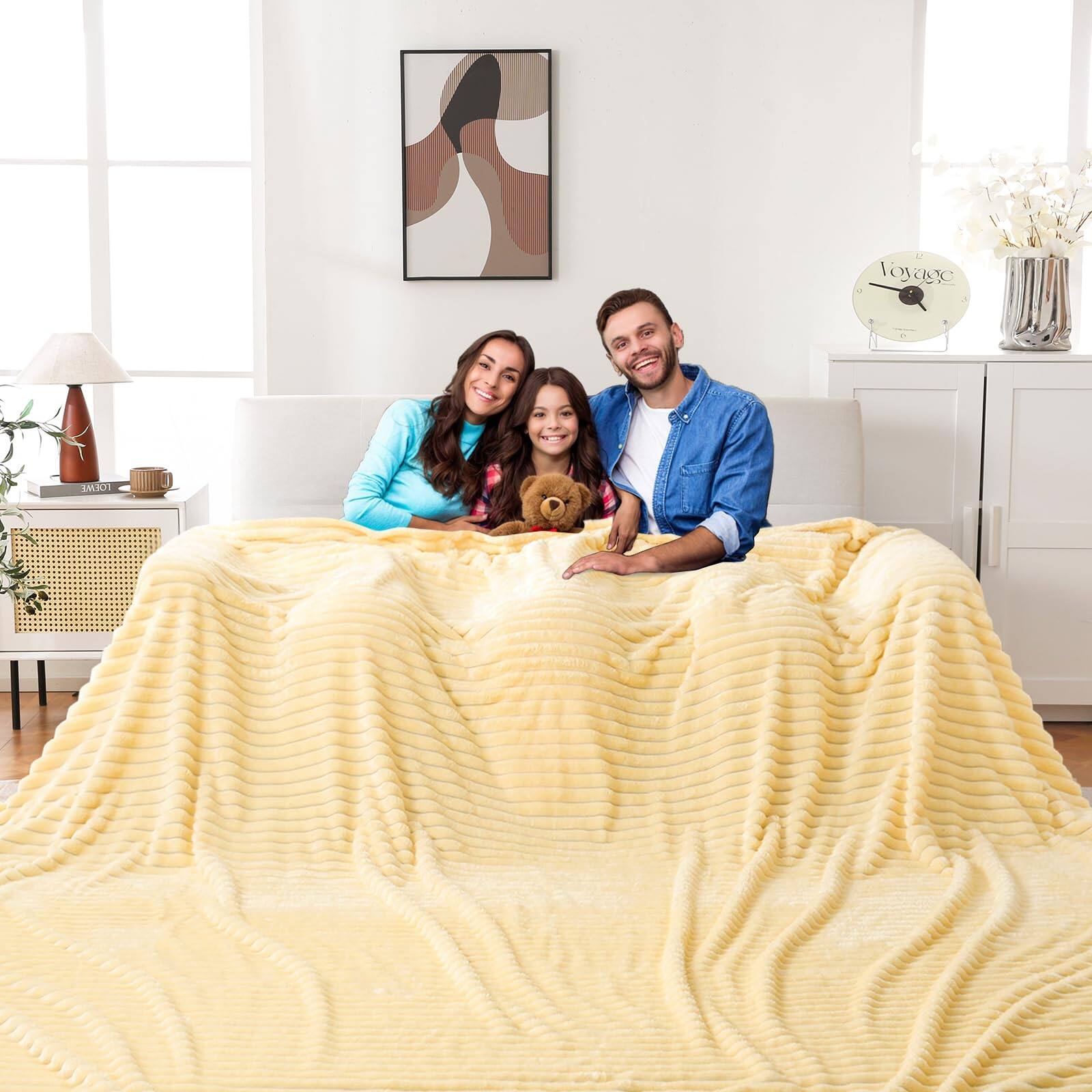 Huge Light Yellow-a-120x120 Inch