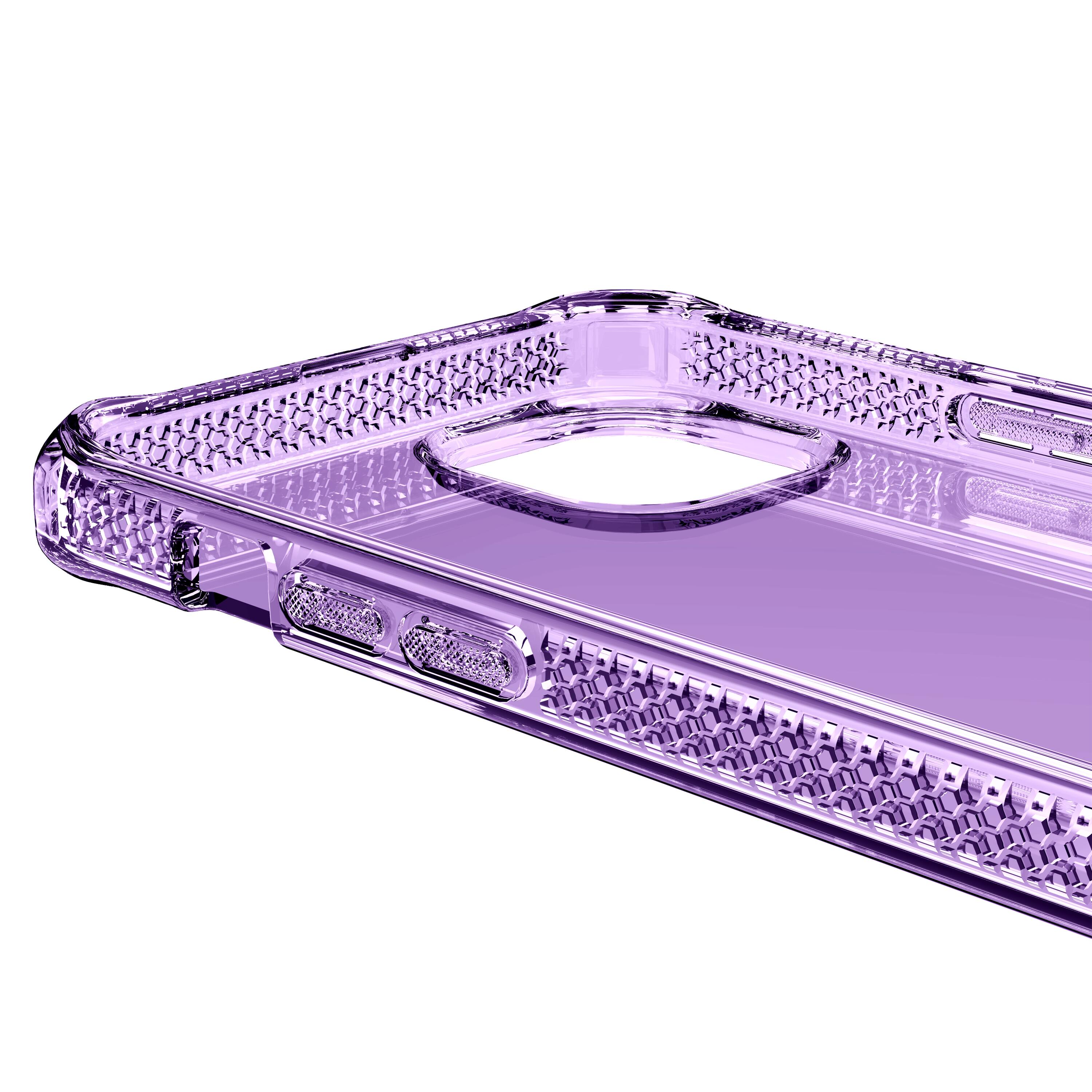 Alt View 2. Itskins - Spectrum R Clear Case for Apple iPhone 14 Plus.