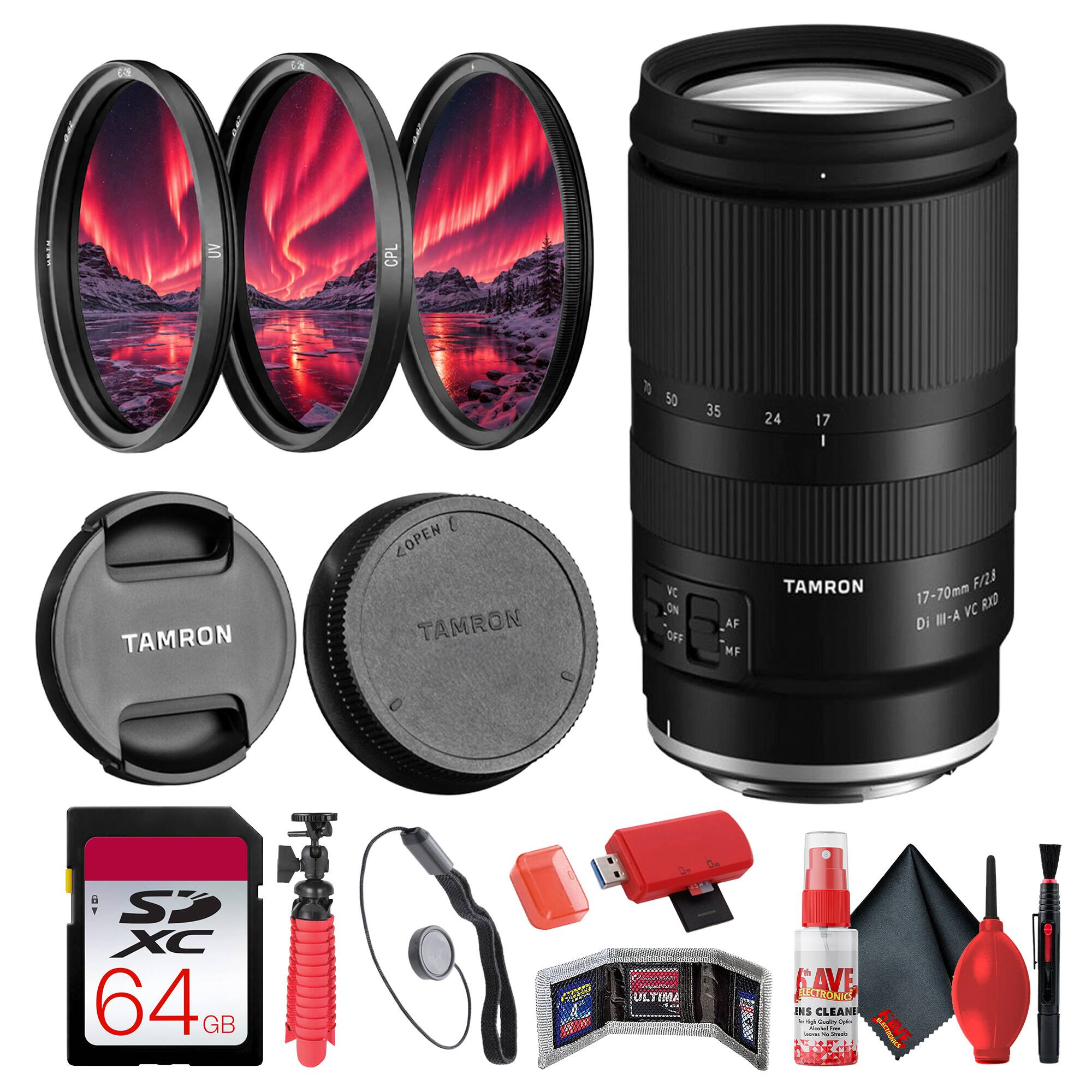 BY
la
UV
CPL
70 50
35
24
17
TAMRON
LOPEN TAMRON
VC ON OFF
AF MF
TAMRON
17-70mm F/2.8 VC RXD Di III-A VC RXD
a ! S XC 64th GB
CARRAMA ULTIMA
S AVE ELECTRONICS ENS CLEANE NO lanrigh Cookies Open ancent - SAVE - ~ Commenter ACCOM ERICKEN NET