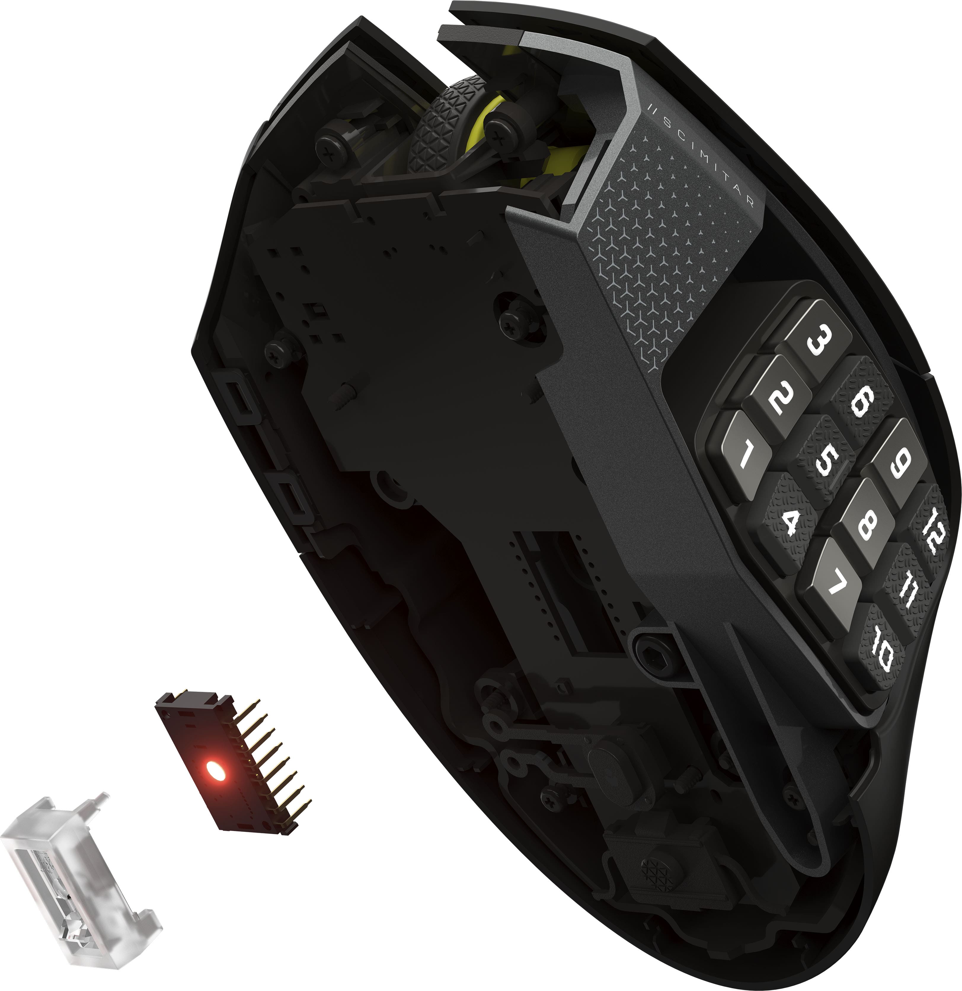Alt View 32. CORSAIR - Scimitar Elite Wireless SE Gaming Mouse with 16 Programmable Buttons - Gun Metal Black.