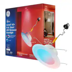 Cync reveal HD+ 6-In. Smart LED Recessed Downlight
Millions of Vibrant Colors
PLUS The Fun Clean Light of White
Well Rounded
- Works with Alexa
- Works with Google Home
- Works with Apple HomeKit
75W | 1150 replacement lumens
MEDIUM/PLUG-IN BASE | 1 FIXTURE
Dimmable to 10% or Cync Smart Dimmer
Not for use with traditional dimmers
Control Your Smart Lights with a Dimmer Switch