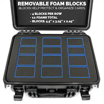 graded pokemon card storage Master Ball Storage - Pokmon TCG Organizer | Bulk / Top Loader / Slab Versions it can hold approximately 200 graded cards Slotted Graded Card Box