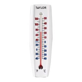 Taylor - Tube Thermometer Plastic White 7.68 in. - Case of 6