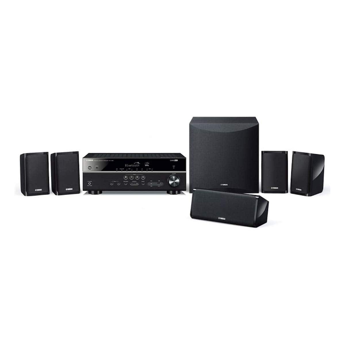 Yamaha - Audio YHT-4950U 4K Ultra HD 5.1-Channel Home Theater System (Bundle) - Black