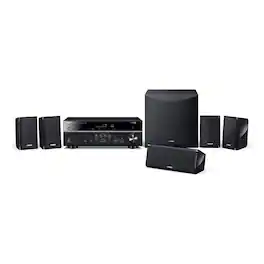 Yamaha - Audio YHT-4950U 4K Ultra HD 5.1-Channel Home Theater System (Bundle) - Black