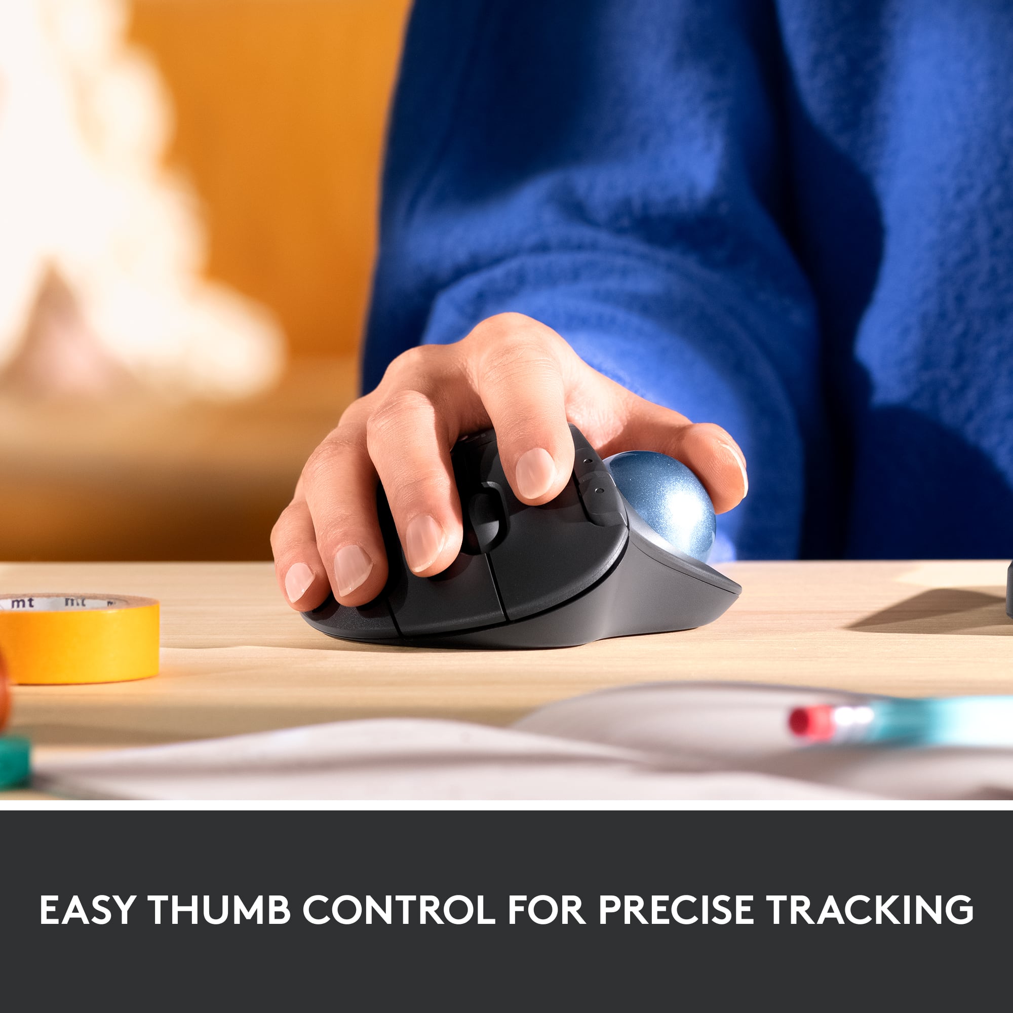 Easy Thumb Control for Precise Tracking