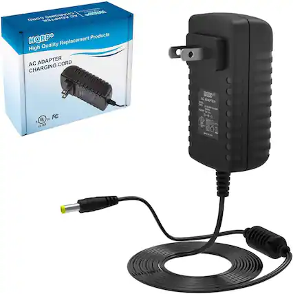 CHARGING AC ADAPTER HQRP Products Quality Replacement High AC ADAPTER CORD CHARGING HQRP 8 AC ADAPTER - UL VS FC LISTED 64-0 9 LPS