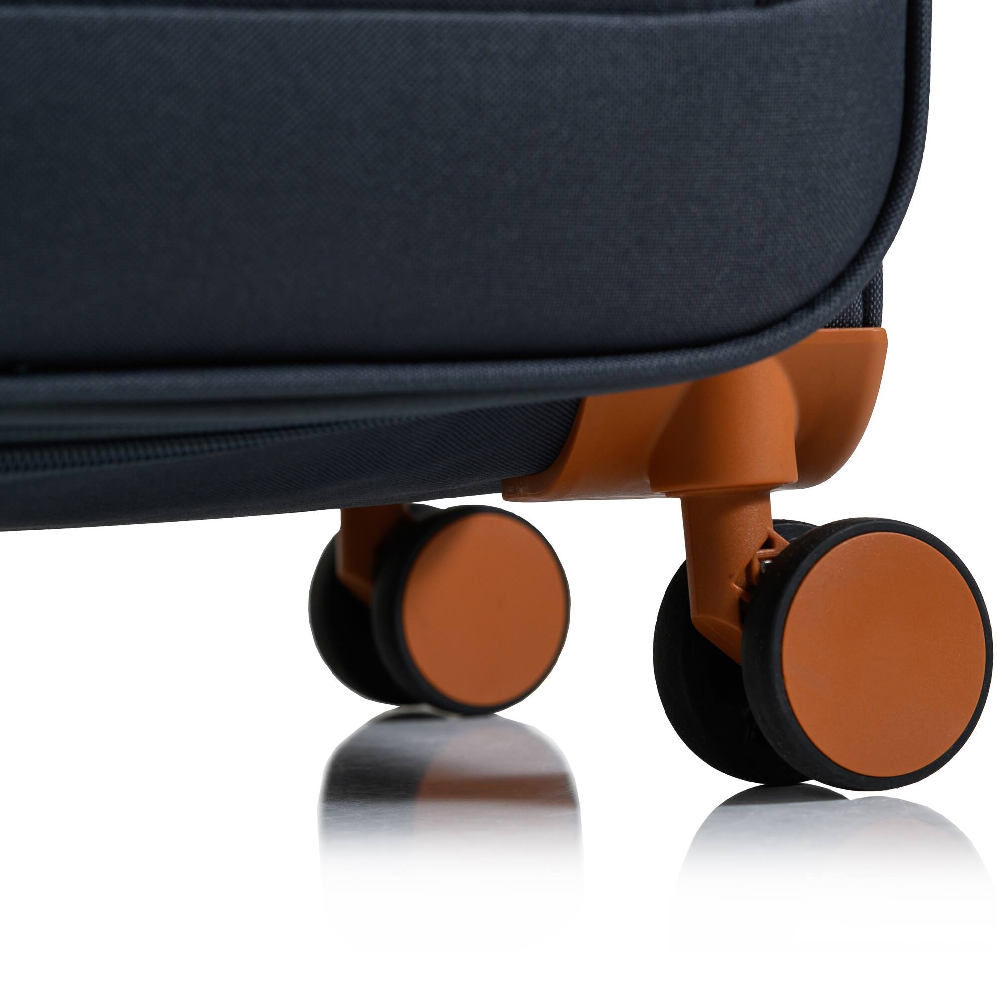 Alt View 1. Champs - Classic Collection 3 Piece Soft Side Luggage Set - Grey.