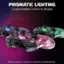 PRISMATIC LIGHTING Customizable Colors & Modes Nintendo Switch is a trademark of Nintendo. 2023 Nintendo.