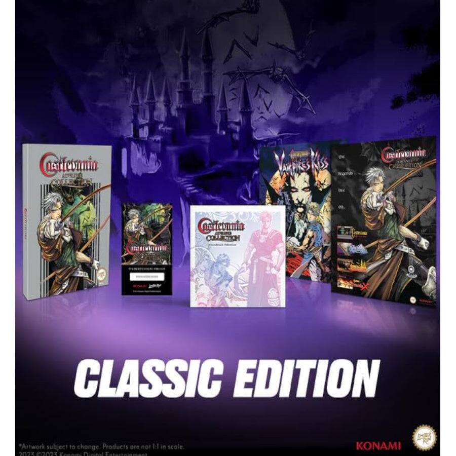 @olfeoamin A t AMPIKESADS Angerds Inc INTAIEIE COLLECTION on nthi_trane Ctletnnta R COLLECTION CLASSIC EDITION *Artwork subject to change Products are not 1-1 in scale.   Kacami Ninisal Fatortainment KONAMI