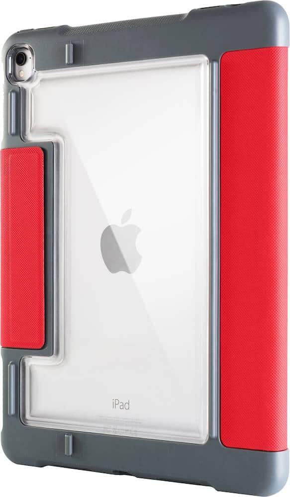 Alt View 11. STM - Dux Plus Duo Folio Case for Apple iPad Pro 10.5" and iPad Air (3rd Gen) - Red.