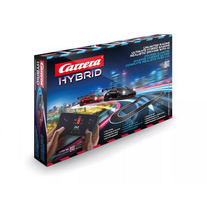 RACING UNLIMITED GAMING
HYBRID WITH ULTIMATE DRIVING
REALISTIC COURSE
HYBRIDE AVEC CONDUITE REALISTE
Carrera HYBRID
CHALLENGE
HIGHWAY
Free App
Application gratuite