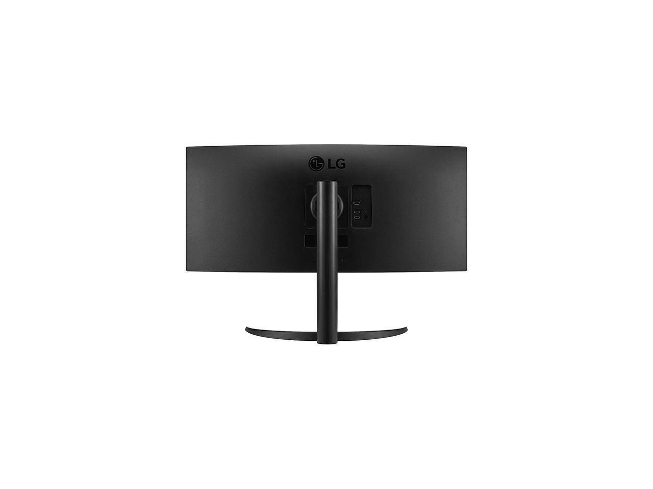 Alt View 9. LG - LG 34BP65C-B 34" UWQHD 3440 x 1440 Curved Screen LED LCD Monitor 21:9 160Hz FreeSync VA Monitor - Black.