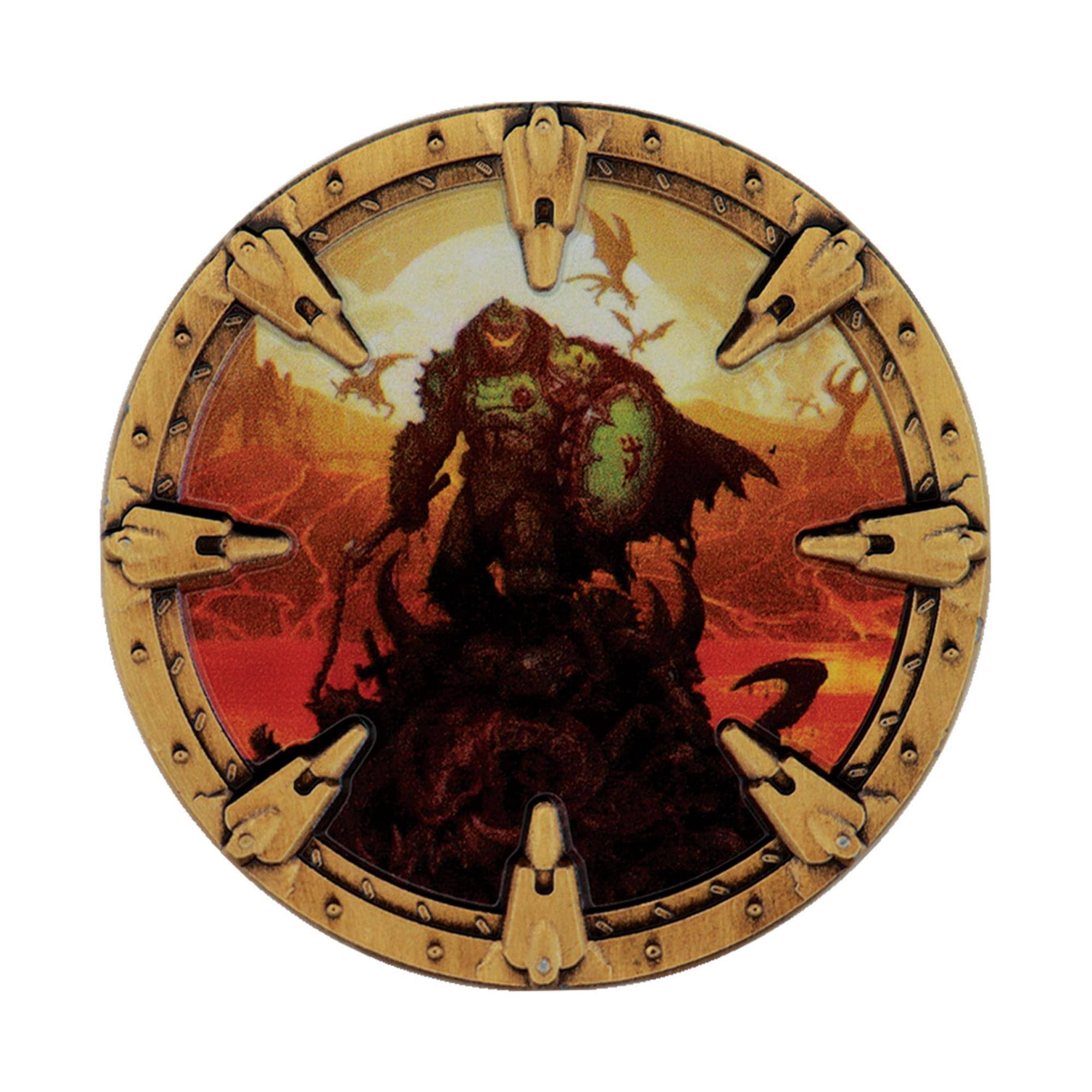 Alt View 10. PopMarket - DOOM: The Dark Ages - Limited Edition Coin - Doom Slayer Collectible Coin   - COLLECTIBLES - Multicolor.
