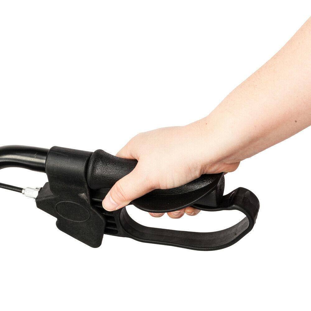 Alt View 4. Winado - Foldable Rollator Walker Mobility Rollator with Seat, 8" Wheels, Adjustable Height, Removable Backrest, 286lbs Capacity - Red & Black.