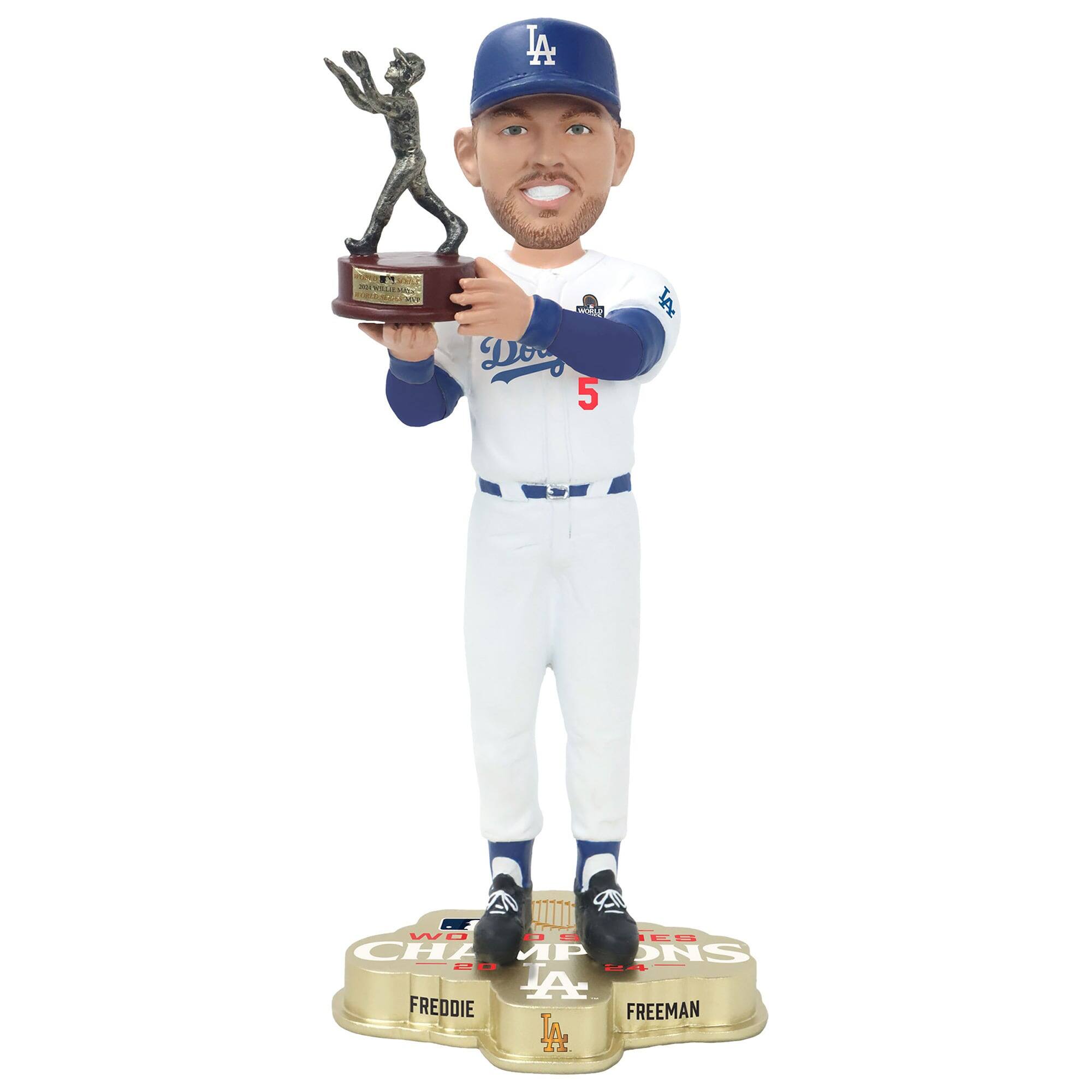 Freddie Freeman Los Angeles Dodgers 2024 World Series Champions MVP Exclusive 10" Bobblehead