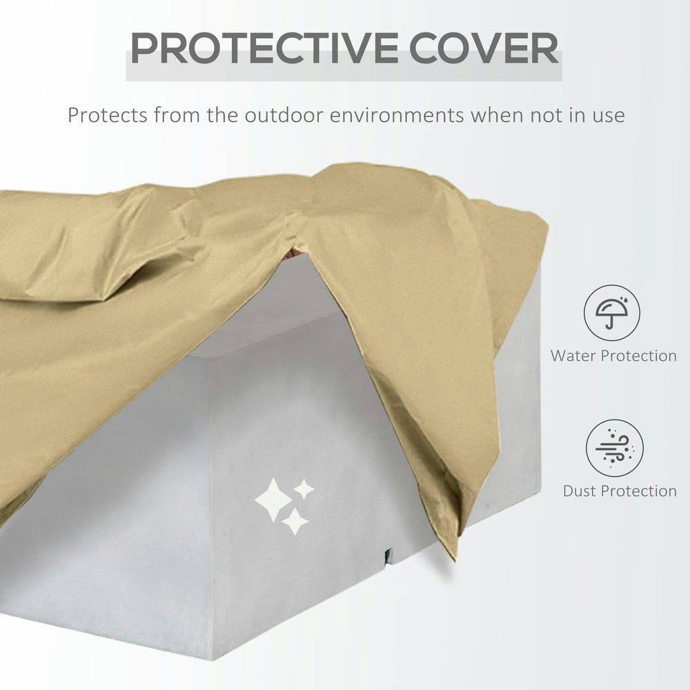 **PROTECTIVE COVER**

Protects from the outdoor environments when not in use

- Water Protection
- Dust Protection